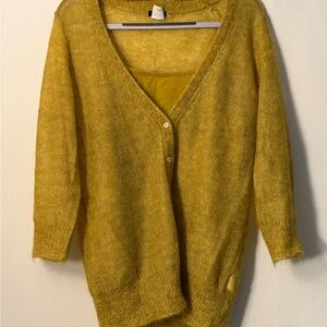 Women's Mustard Sweater